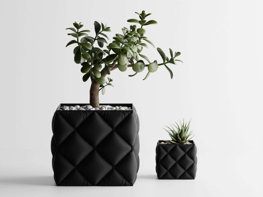 Inflated Cube Planter